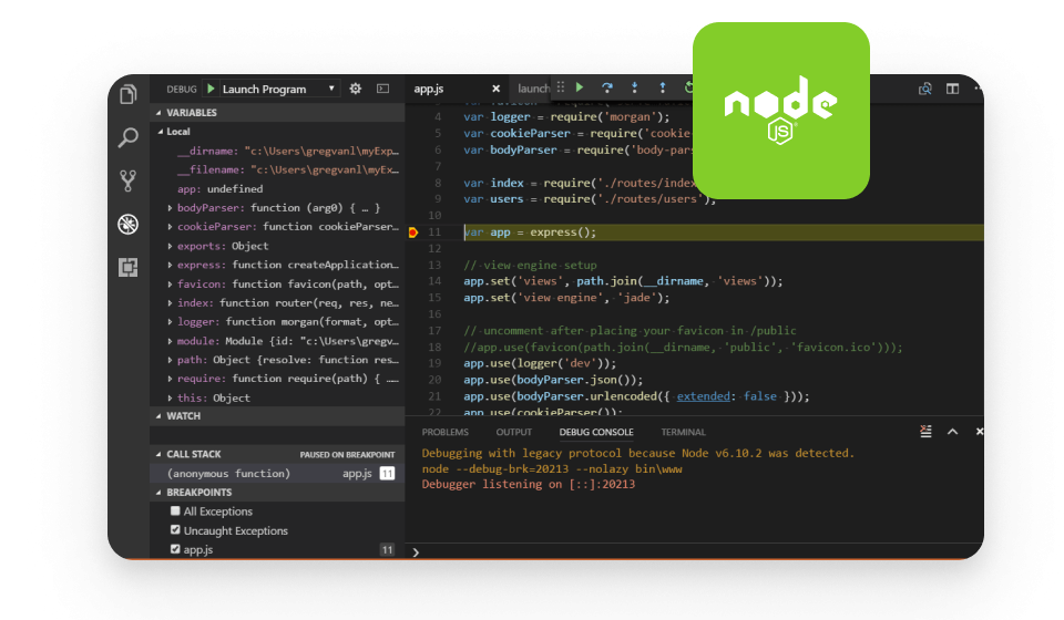 Разработка на Node.js