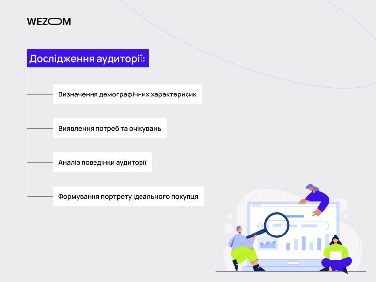 Дослідження аудиторії для індивідуального інтернет магазину: демографіка, поведінка та очікування клієнтів