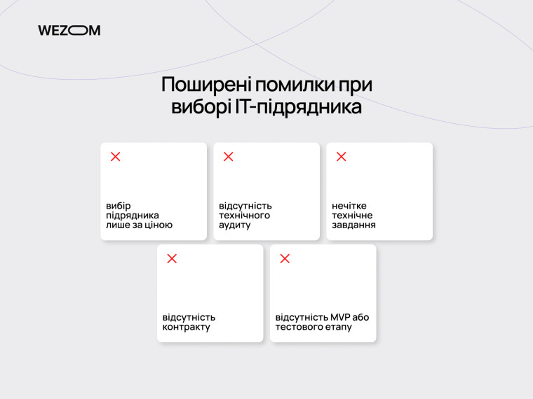 Поширені помилки при виборі IT підрядника: як не помилитися при виборі IT партнера