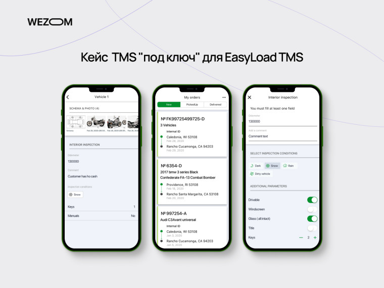Кейс TMS для EasyLoad: кастомное решение TMS для автоматизации управления автотранспортом и контроля загрузок.
