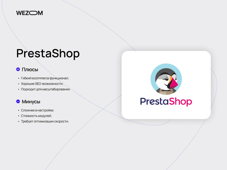PrestaShop CMS обзор преимуществ и недостатков, топ cms для интернет магазина