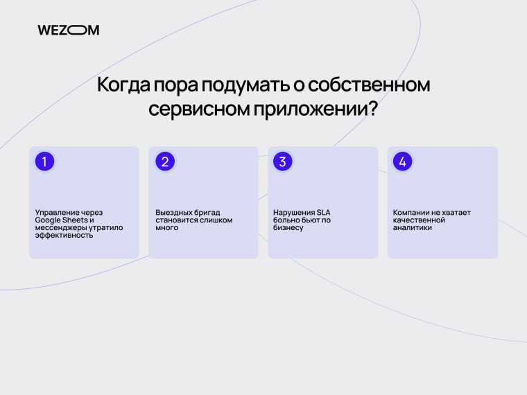 Когда думать о создании мобильного приложения для сервисной компании: управление заявками через Google Sheets, задержки в работе бригад, нарушение SLA и отсутствие качественной аналитики.