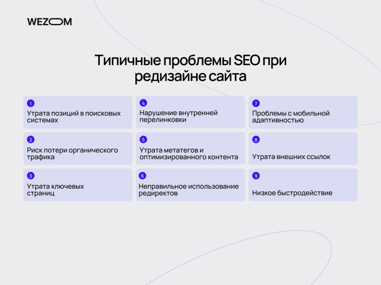 Типичные SEO-ошибки при обновлении сайта: потеря позиций, трафика и редиректов во время редизайн фирменного стиля