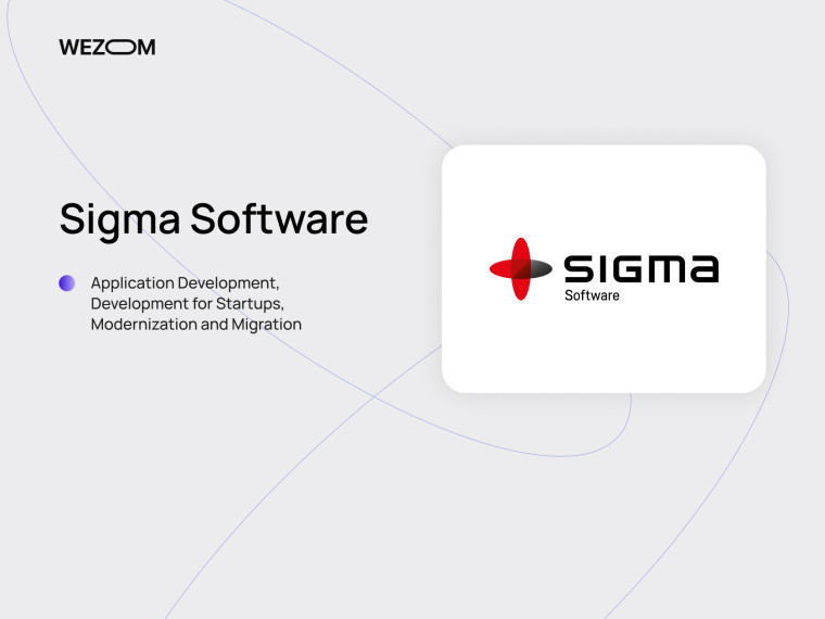 Sigma Software як одна з кращих компаній з розробки мобільних додатків та сучасних програмних рішень