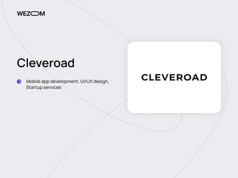 Cleveroad серед топ розробників мобільних додатків &mdash; розробка мобільних застосунків та UI/UX для стартапів