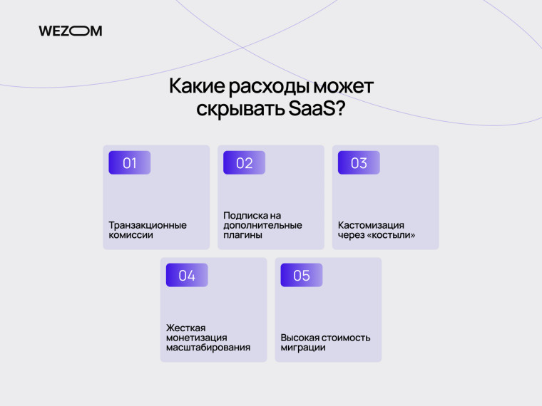 Скрытые расходы SaaS платформы: комиссии, плагины и миграция &mdash; факторы влияющие на стоимость создания интернет магазина