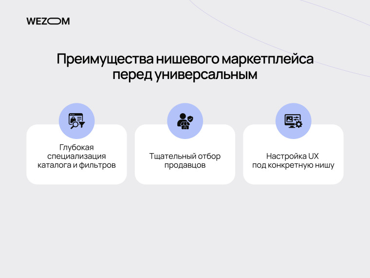 Преимущества создания собственного маркетплейса: специализация каталога, отбор продавцов и настройка UX