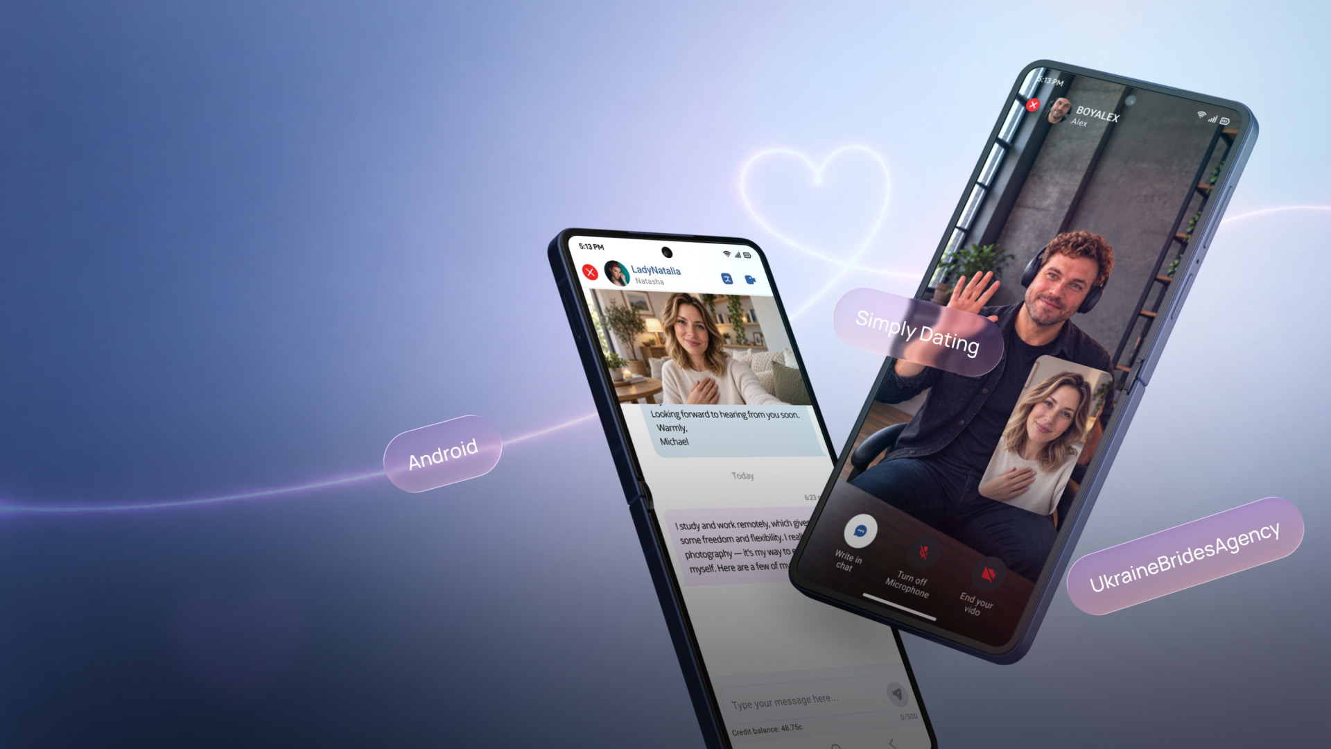 Simply Dating: мобильное приложение для международной платформы знакомств