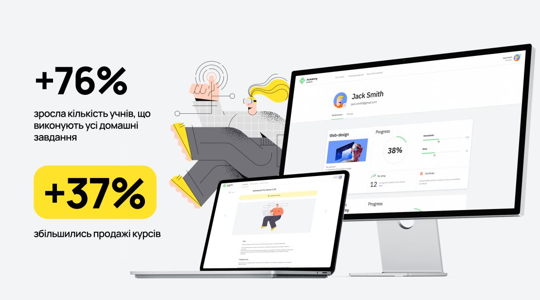 WEZOM Academy: платформа для гейміфікованого онлайн-навчання
