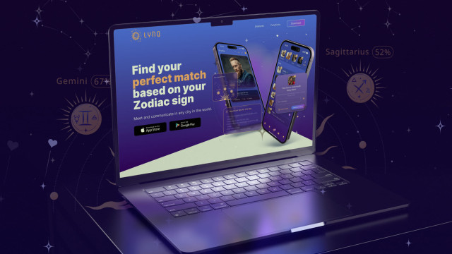 LYNQ Promo: лендинг для презентации мобильного EdTech-продукта