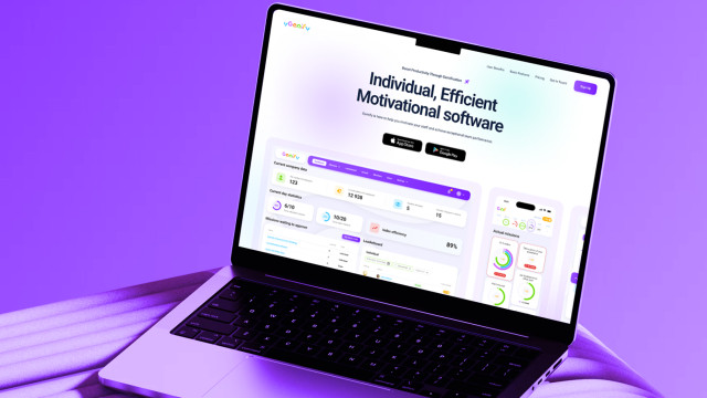 Gamify Promo: лендінг для презентації платформи мотивації персоналу