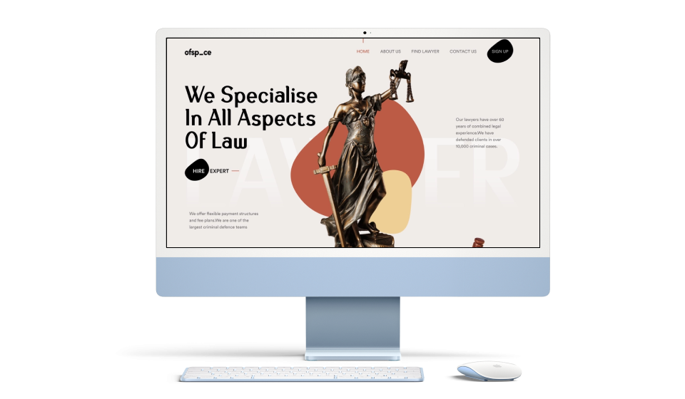 Створення сайту для юридичних компаній