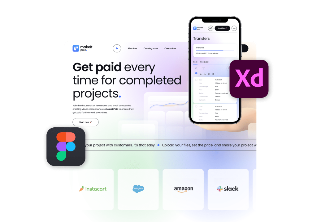 Разработка UX/UI дизайна
