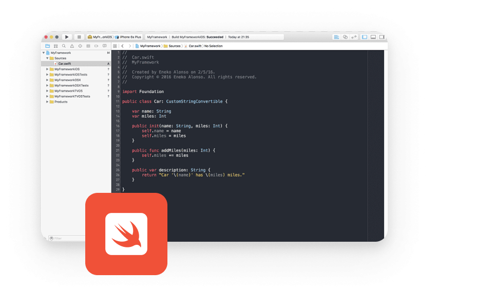 Разработка на Swift