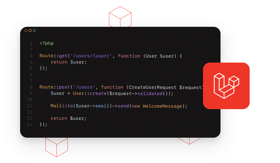 Розробка сайтів та застосунків на Laravel