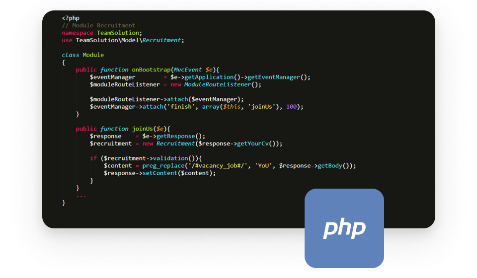 PHP разработка